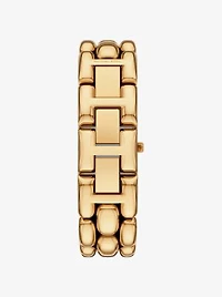 Mini Hally Pavé Gold-Tone Watch