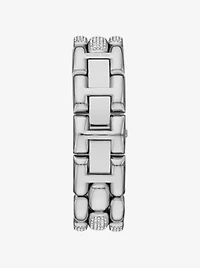 Mini Hally Pavé Silver-Tone Watch