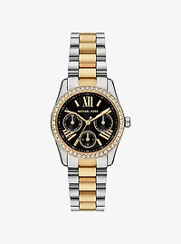 Mini Lexington Pavé Two-Tone Watch