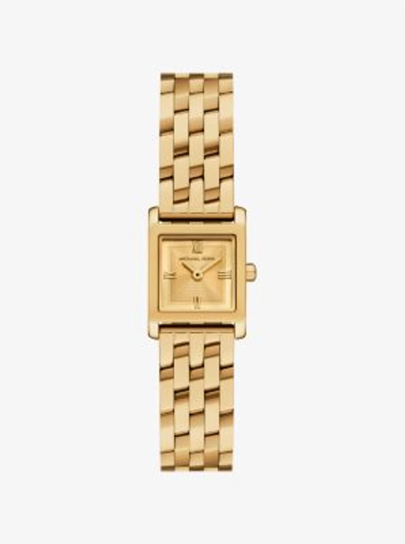Micro Georgie Gold-Tone Watch