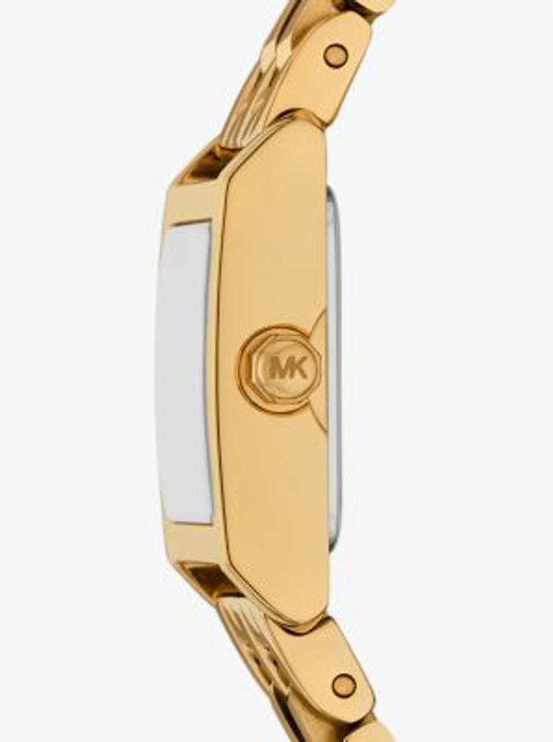 Micro Georgie Gold-Tone Watch