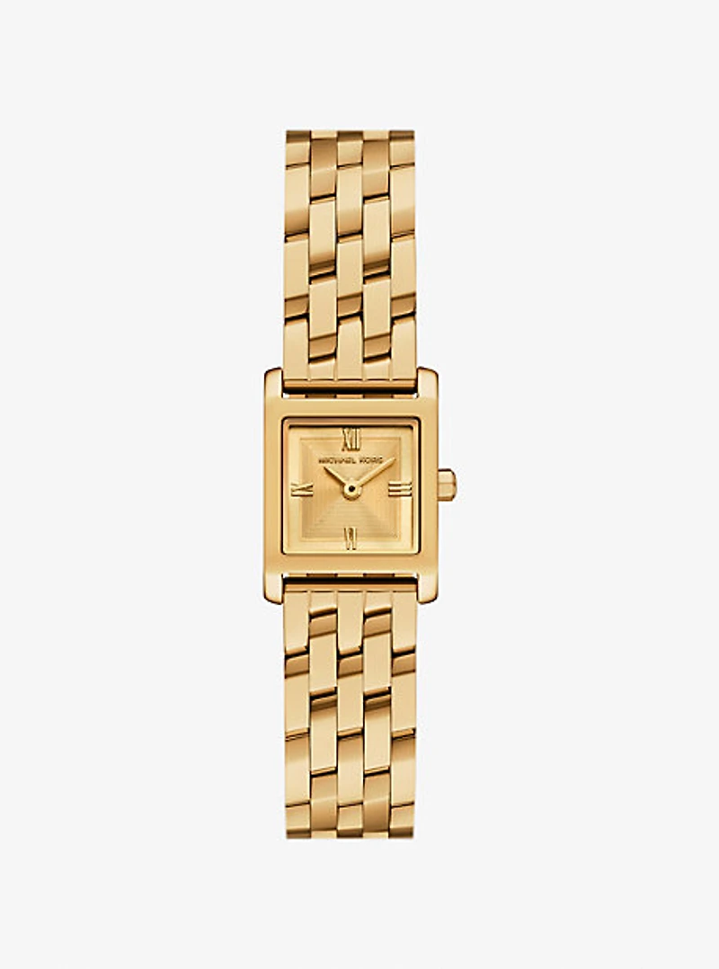 Micro Georgie Gold-Tone Watch
