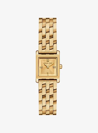 Micro Georgie Gold-Tone Watch