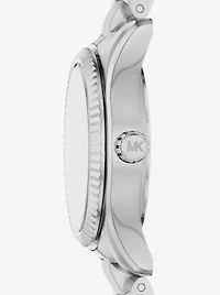 Petite Lexington Pavé Silver-Tone Watch