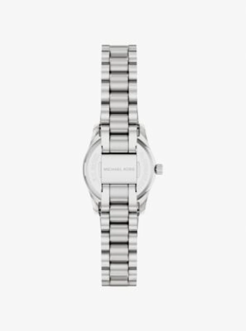 Petite Lexington Pavé Silver-Tone Watch