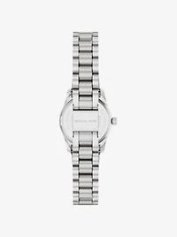 Petite Lexington Pavé Silver-Tone Watch