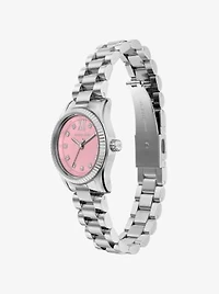 Petite Lexington Pavé Silver-Tone Watch
