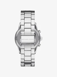 Bryant Pavé Silver-Tone Watch