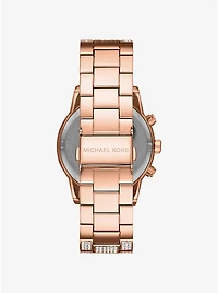 Bryant Pavé Rose Gold-Tone Watch