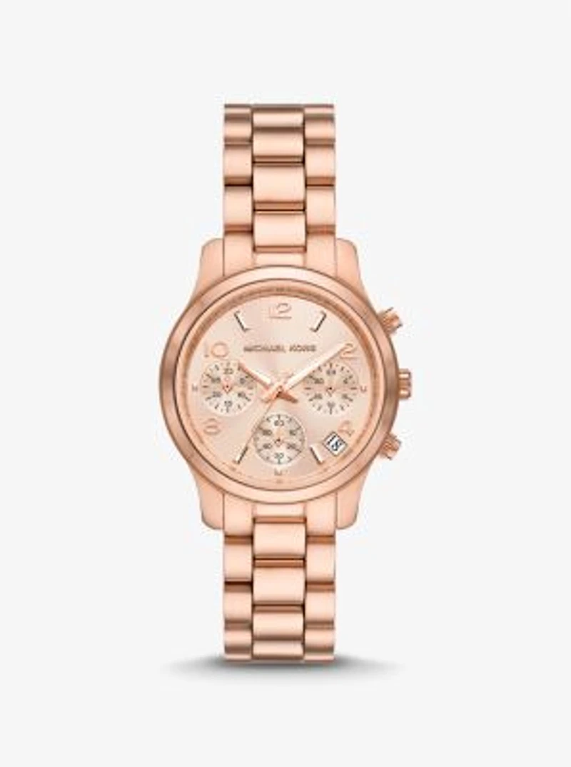 Mini Runway Rose Gold-Tone Watch