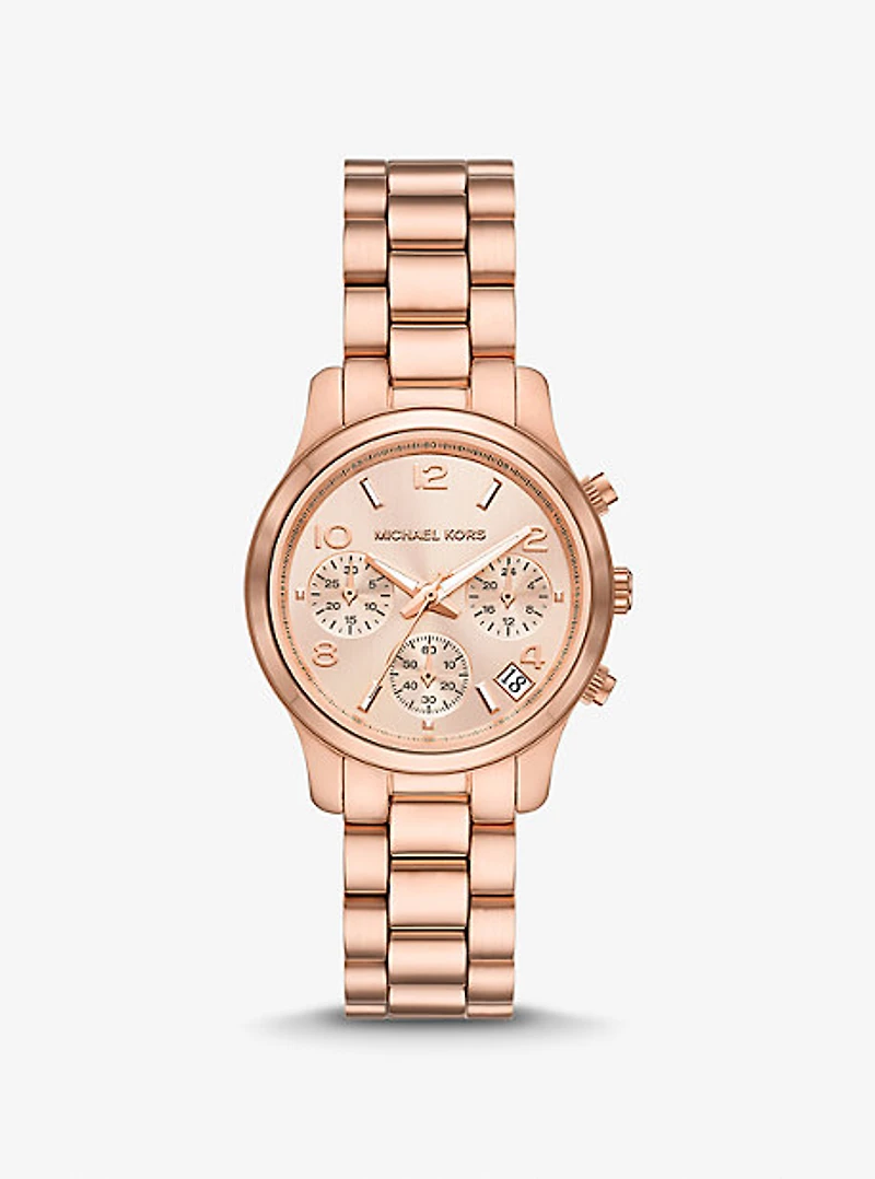 Mini Runway Rose Gold-Tone Watch