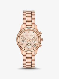 Mini Runway Rose Gold-Tone Watch