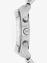 Oversized Berkley Silver-Tone Watch