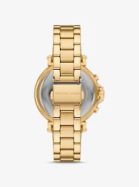 Oversized Maren Gold-Tone Watch