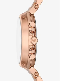 Oversized Maren Rose Gold-Tone Watch