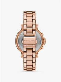 Oversized Maren Rose Gold-Tone Watch