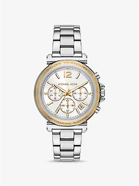 Oversized Maren Silver-Tone Watch