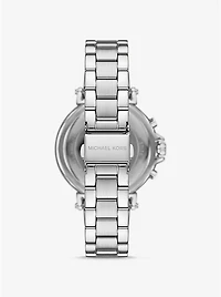 Oversized Maren Silver-Tone Watch