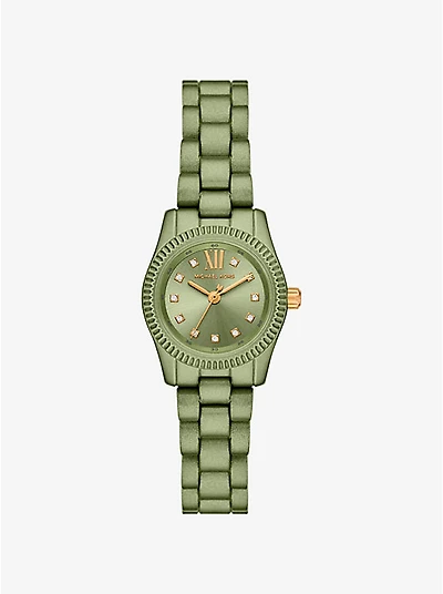 Limited-Edition Petite Lexington Green-Tone Watch