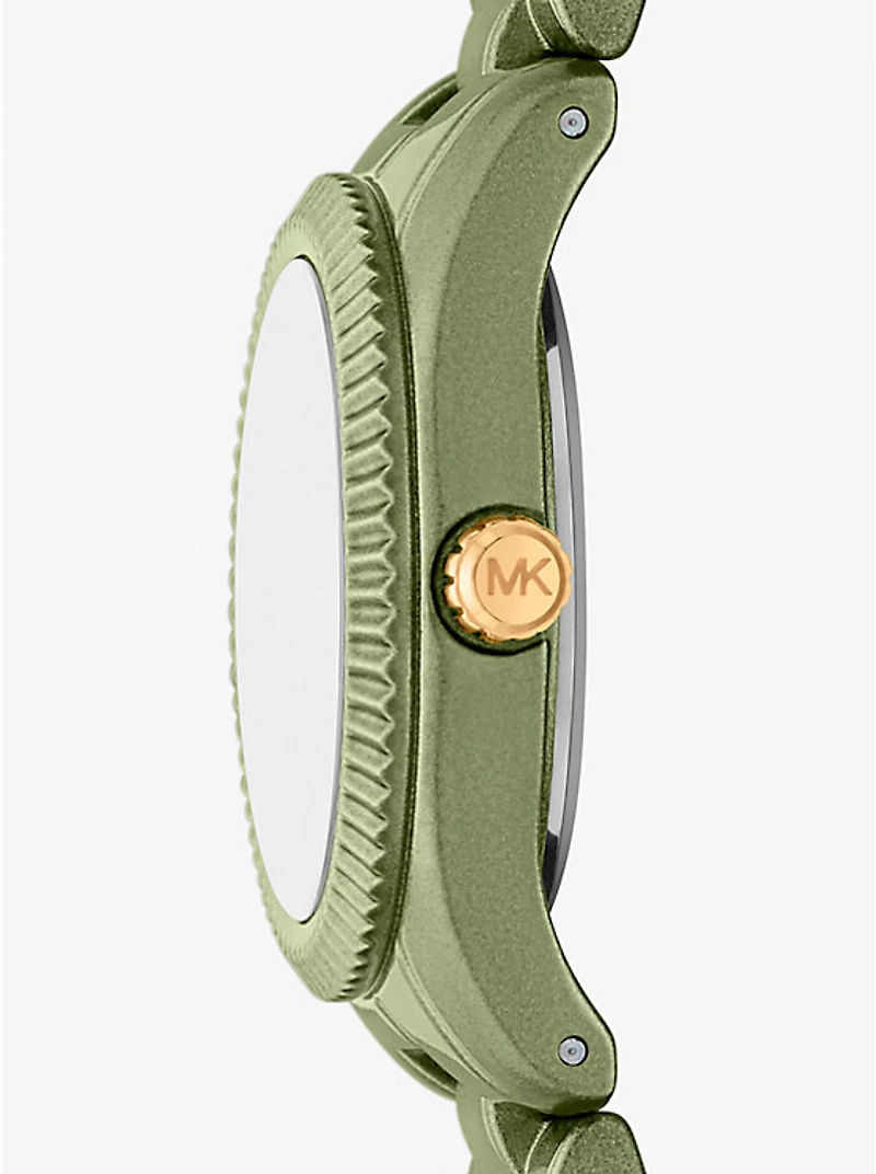 Limited-Edition Petite Lexington Green-Tone Watch