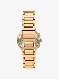 Oversized Gramercy Gold-Tone Watch