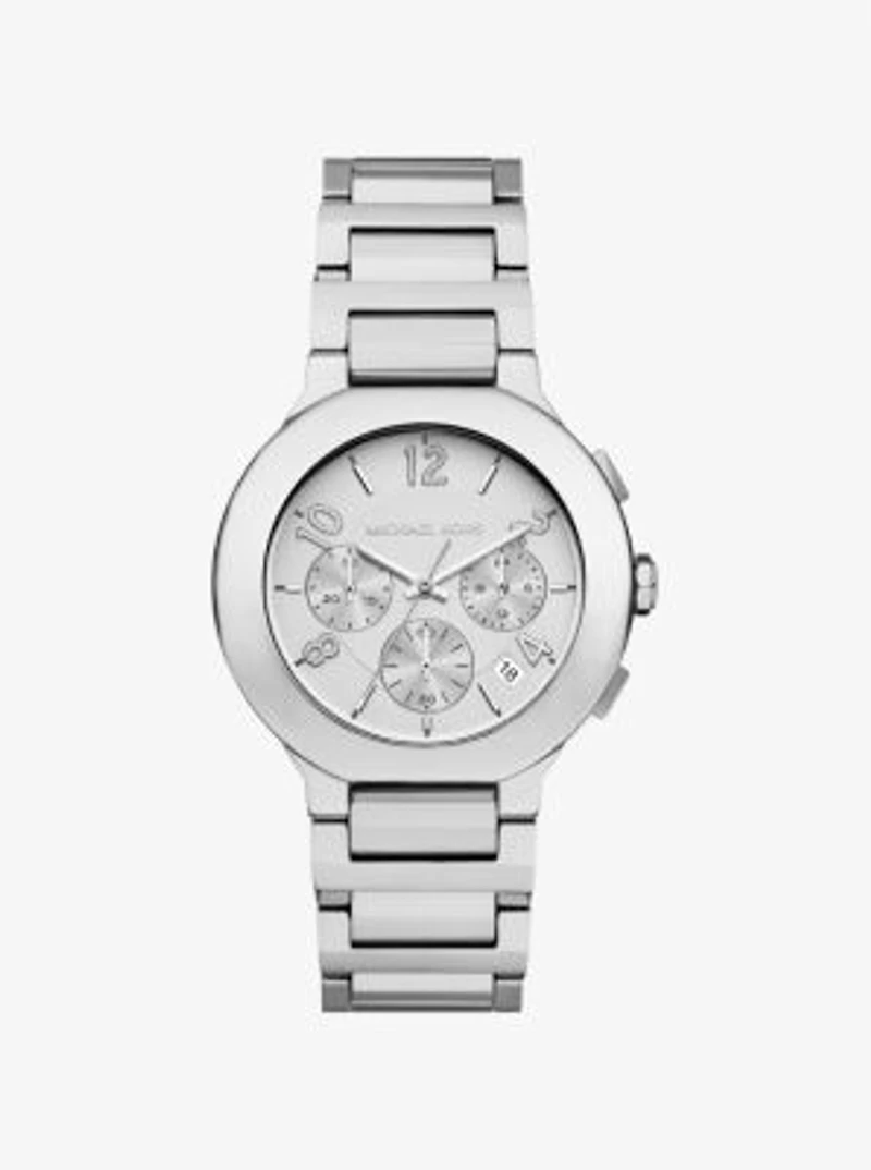 Oversized Gramercy Silver-Tone Watch