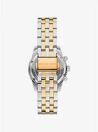 Mini Bryant Pavé Two-Tone Watch