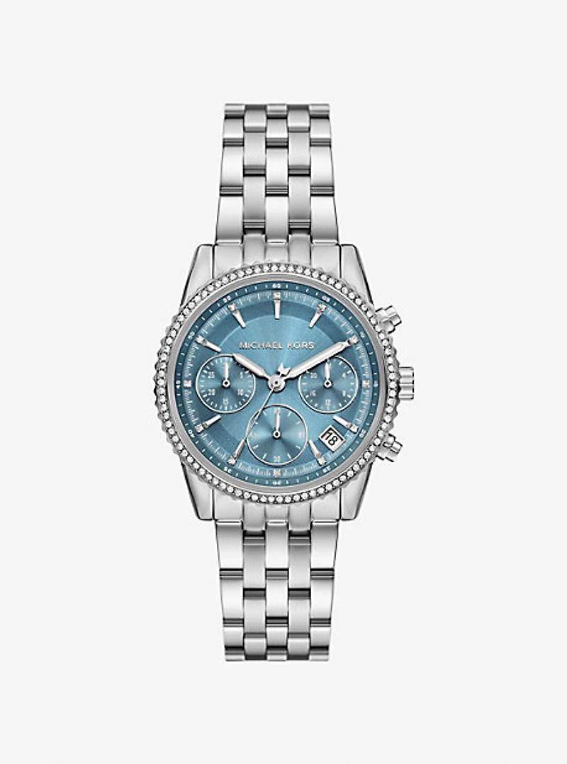 Mini Bryant Silver-Tone Watch