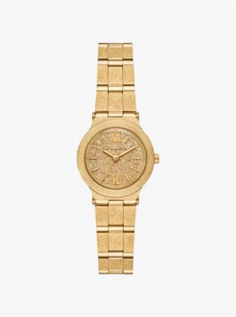 Petite Billie Frosted Gold-Tone Watch