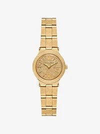 Petite Billie Frosted Gold-Tone Watch