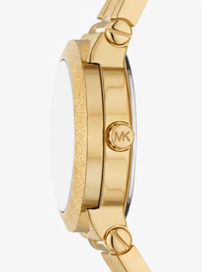 Petite Billie Frosted Gold-Tone Watch