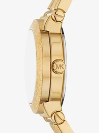 Petite Billie Frosted Gold-Tone Watch