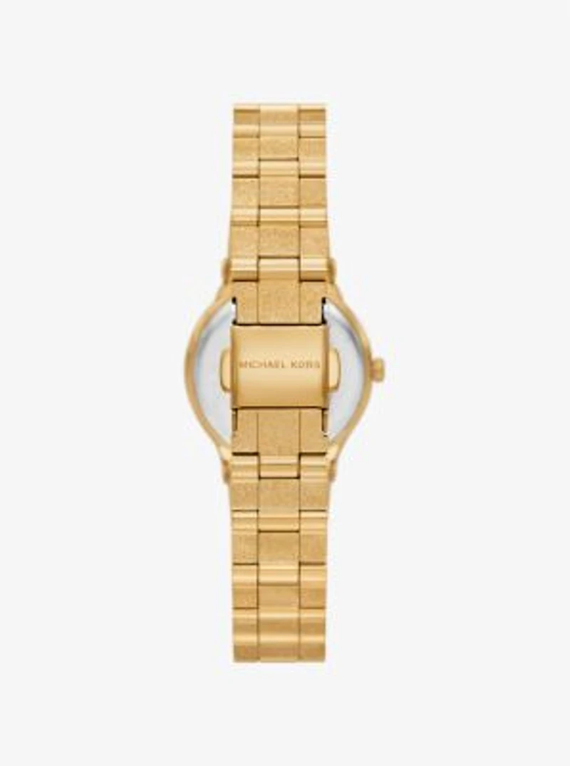 Petite Billie Frosted Gold-Tone Watch