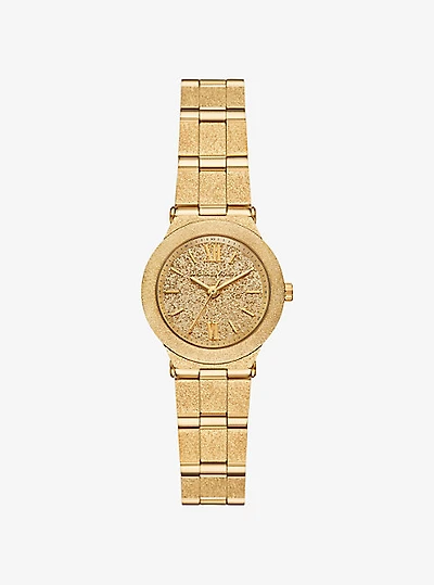 Petite Billie Frosted Gold-Tone Watch