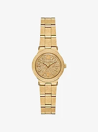 Petite Billie Frosted Gold-Tone Watch