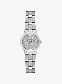 Petite Billie Frosted Silver-Tone Watch