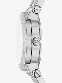 Petite Billie Frosted Silver-Tone Watch