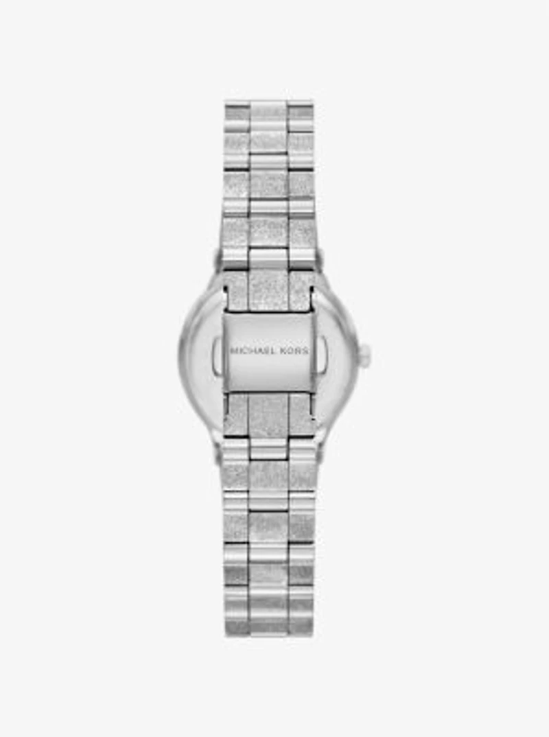 Petite Billie Frosted Silver-Tone Watch