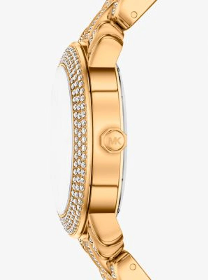Pavé Phoebe Gold-Tone Watch
