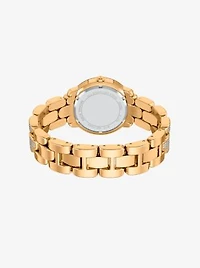 Pavé Phoebe Gold-Tone Watch