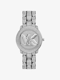 Pavé Phoebe Silver-Tone Watch