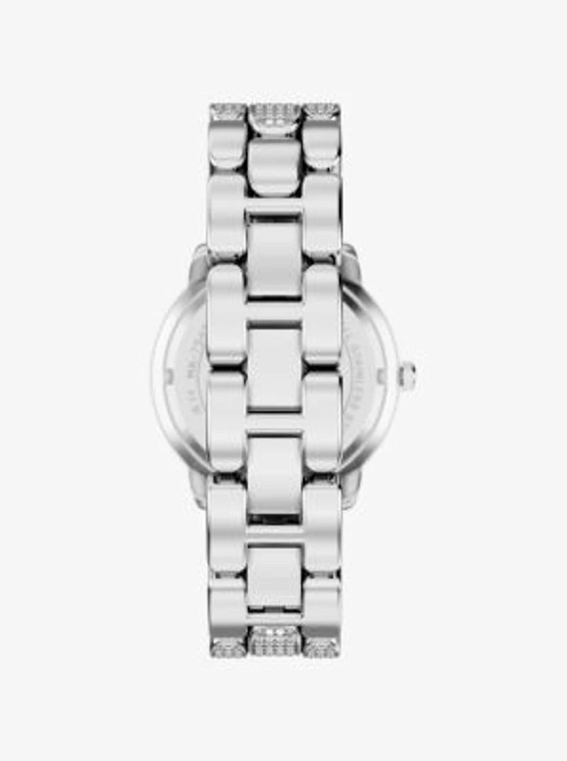 Pavé Phoebe Silver-Tone Watch