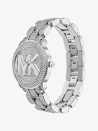 Pavé Phoebe Silver-Tone Watch