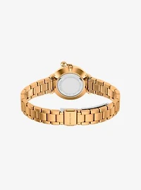 Mini Pyper Pavé Gold-Tone Watch