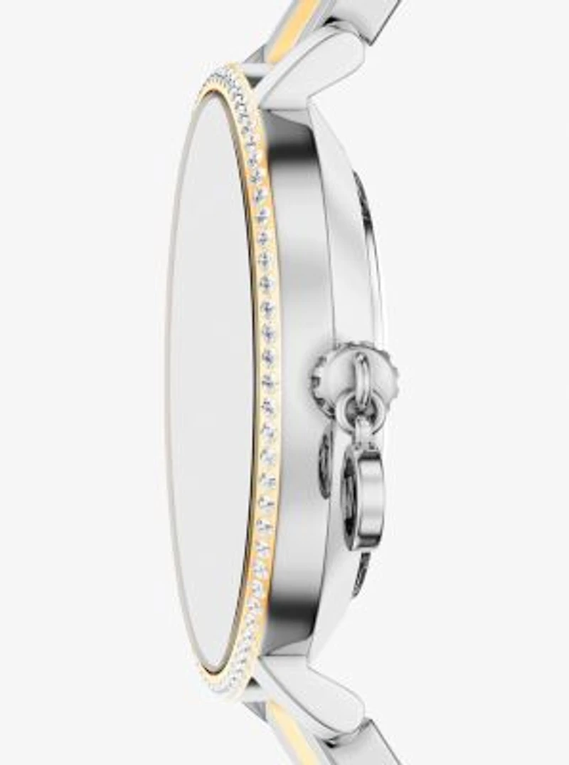 Mini Pyper Pavé Two-Tone Watch