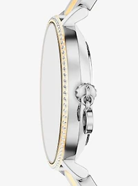 Mini Pyper Pavé Two-Tone Watch