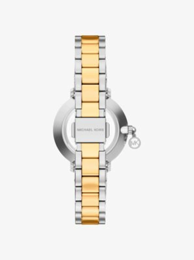 Mini Pyper Pavé Two-Tone Watch