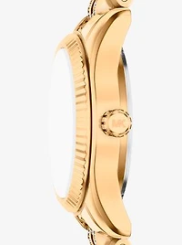 Petite Lexington Pavé Gold-Tone Watch