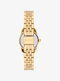 Petite Lexington Pavé Gold-Tone Watch