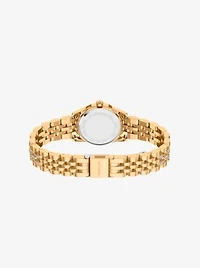 Petite Lexington Pavé Gold-Tone Watch